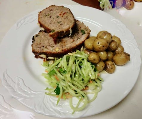Melissa Clark’s Spicy Garlicky Meatloaf and a recipe for Broccoli Slaw