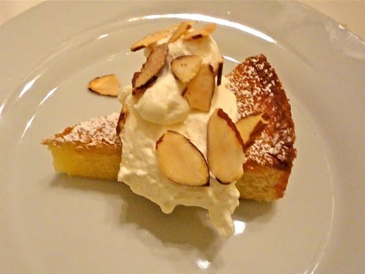 Kat McCleland’s Unbelievably Delicious Almond Cake With Marscapone Whipped Cream