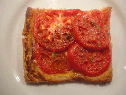 Chuck Hughes’ Tomato and Prosciutto Tart