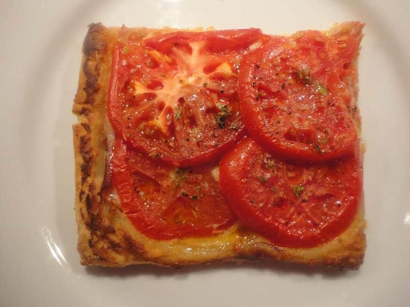 Chuck Hughes’ Tomato and Prosciutto Tart