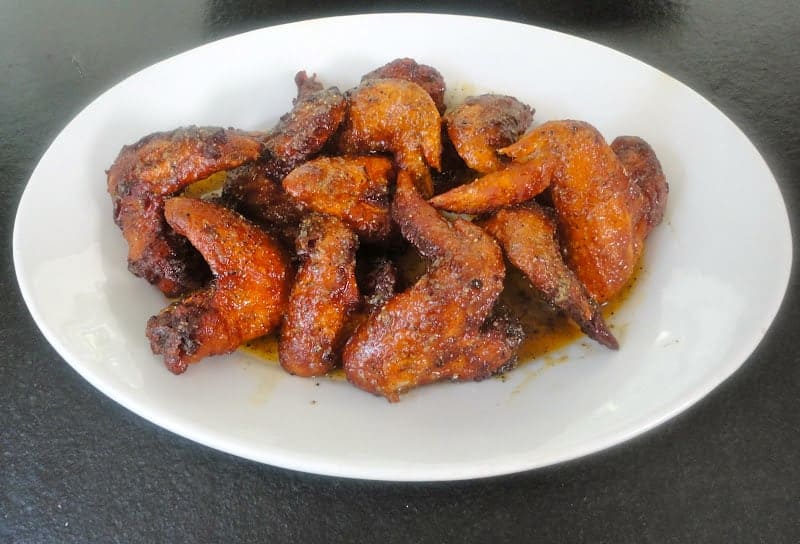 Hot-and-Sticky Lemon-Pepper Chicken Wings adapted from Richard Blais in Food & Wine