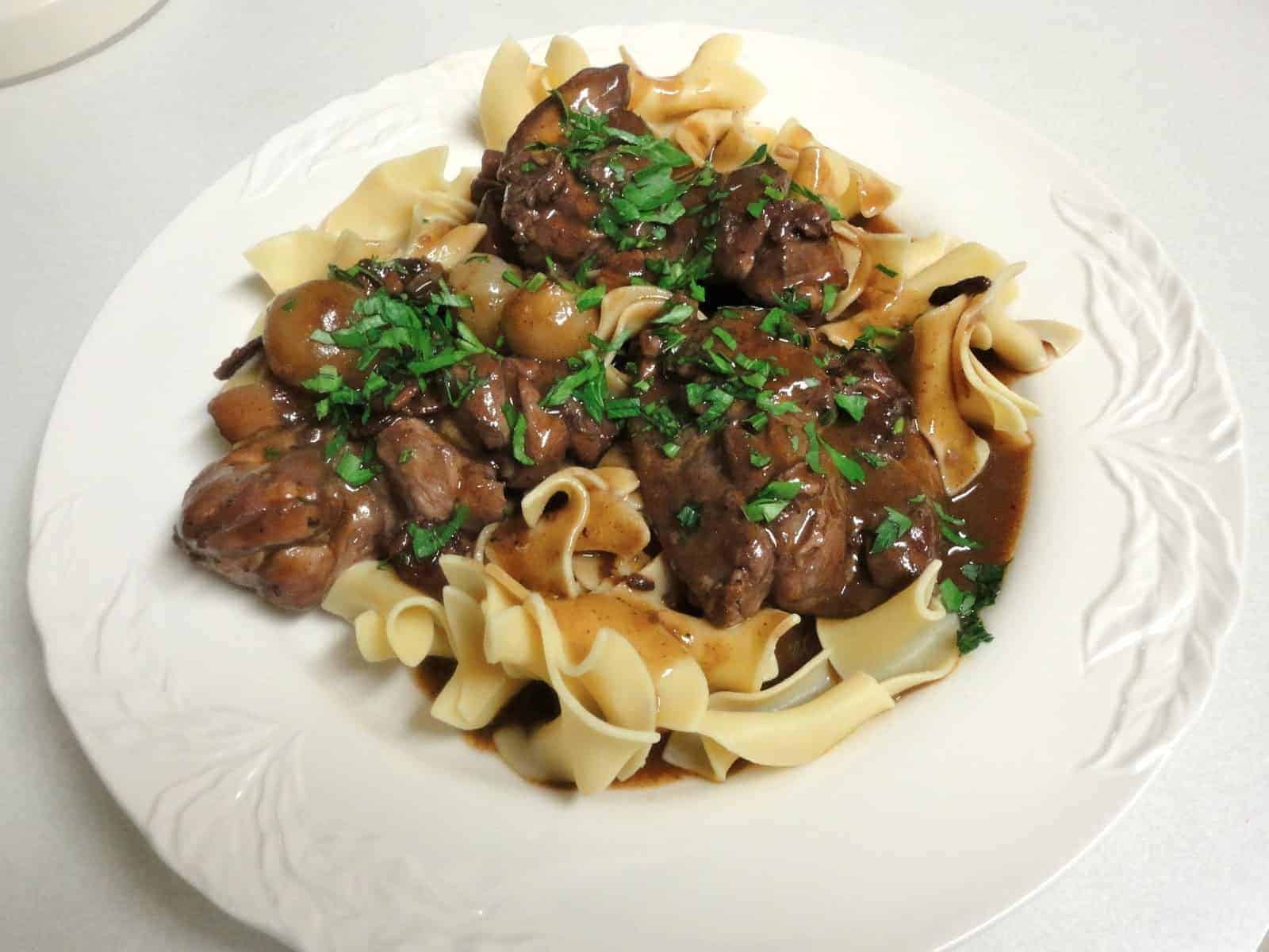 90 Minute Coq au Vin from Cook’s Illustrated