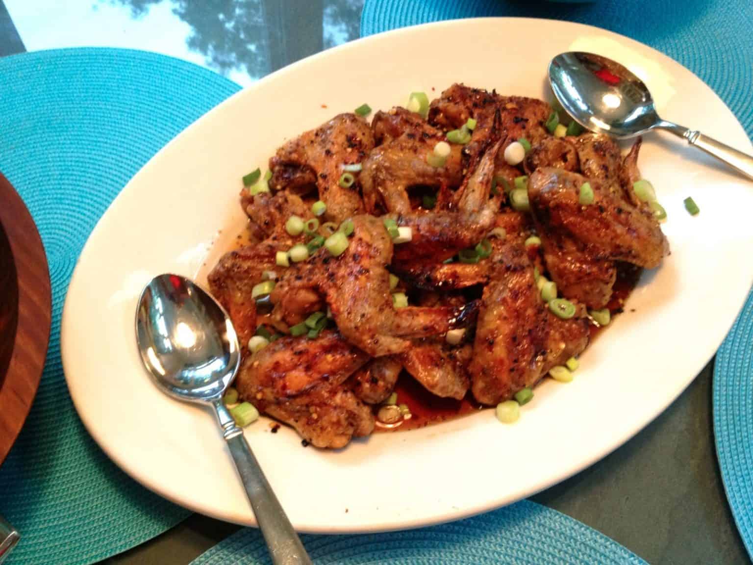 HoneyChile Chicken Wings from Chef Tim Wood of Carmel Valley Ranch, CA