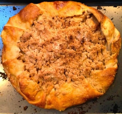 Claudia Fleming’s Apple Crostata with Bacon Toffee