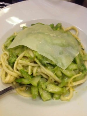 Paola’s Carnegie Hill Restaurant NYC and a recipe for Pasta con Asparagi (Pasta with Asparagus)