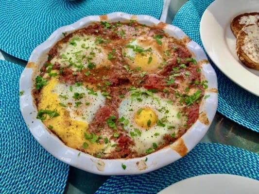 Floyd Cardoz’ Indian-Spiced Tomato and Egg Casserole