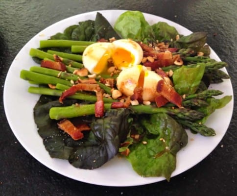 Dorie Greenspan’s Bacon and Egg and Asparagus Salad