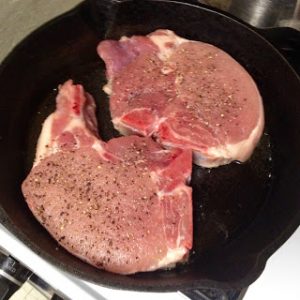 Perfect Pork Chops in Cast Iron Skillet