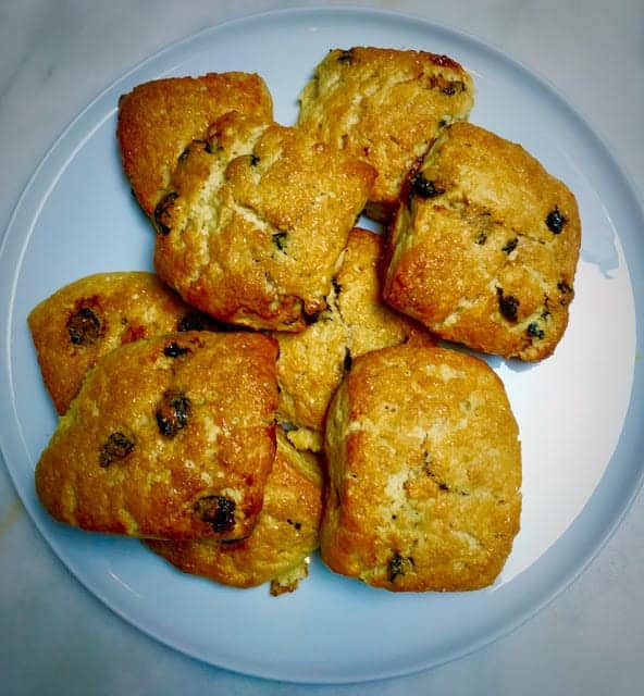 Cream Scones with Clotted Cream from "Hand Made Baking" by Kamran Siddiqi