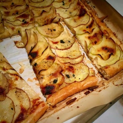 Justin Chapple’s Red Potato and Apple Galette