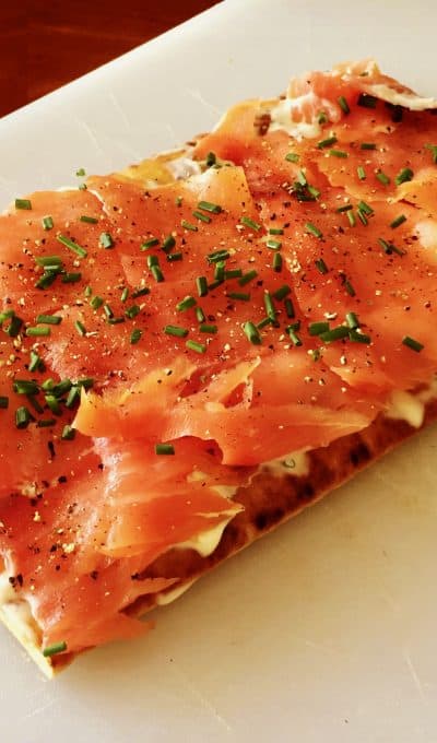 Ina Garten’s Smoked Salmon Pizzas from "Cooking for Jeffrey"