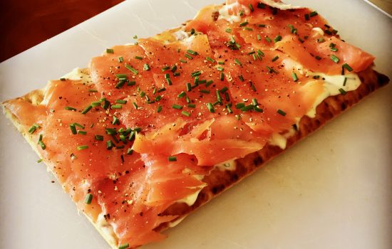 Ina Garten’s Smoked Salmon Pizzas from "Cooking for Jeffrey"