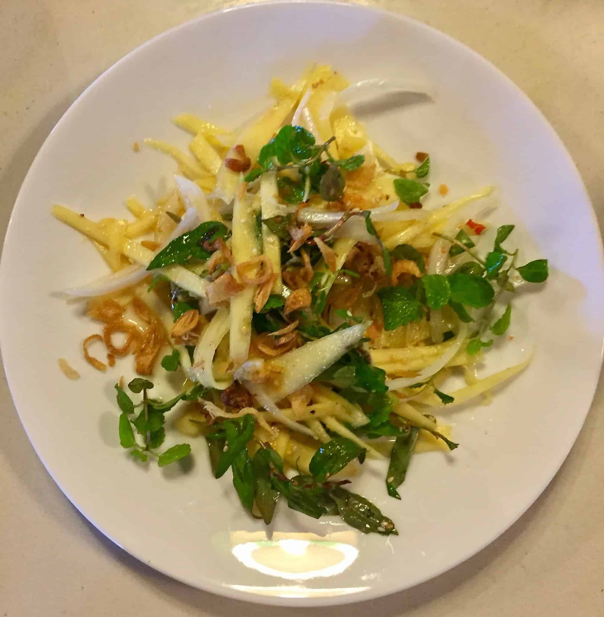 Vietnamese Mango and Prawn Salad