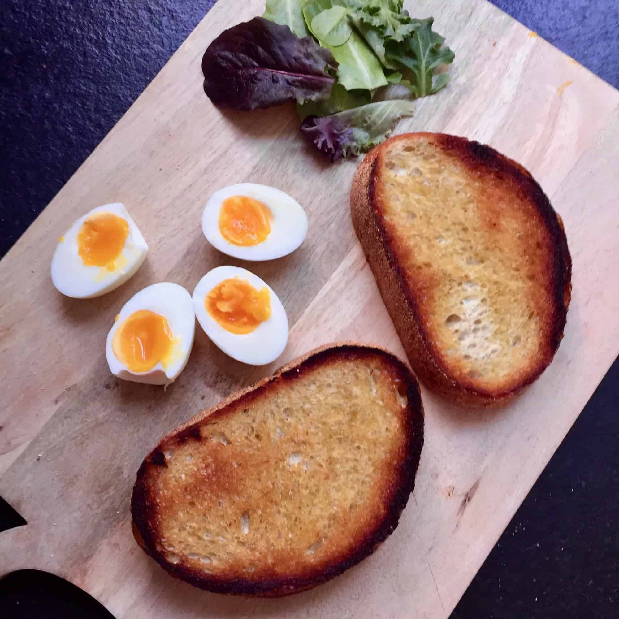A perfect warm weather dish Niçoise Toasts from Molly Baz in Bon Appetit