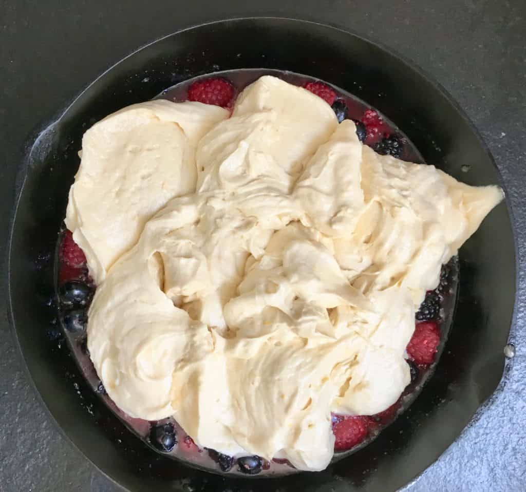 Gail Simmons’ Bumbleberry Buttermilk Upside Down Cake