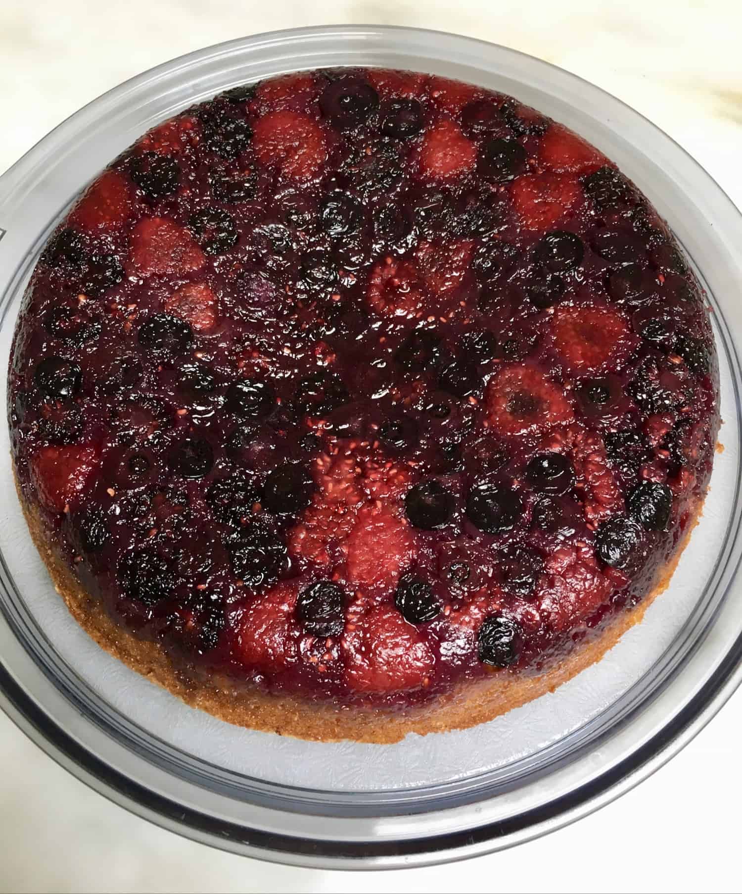 Gail Simmons’ Bumbleberry Buttermilk Upside Down Cake