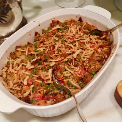 Dinner Party Dishes:  Vegetable Biryani