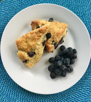 Blueberry Buttermilk Scones from Huckleberry Bakery and Cafe, Santa Monica, California