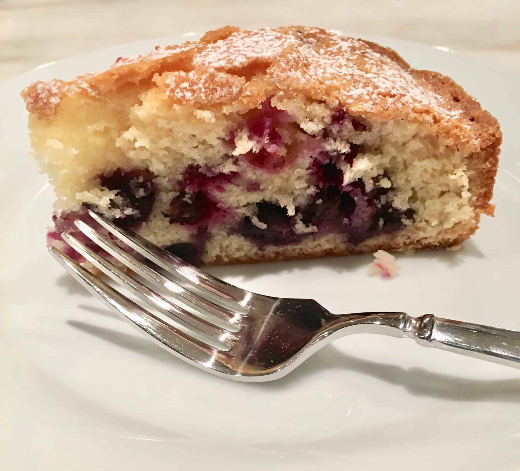 Blueberry-Muffin Cake from Fine Cooking