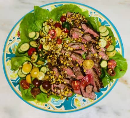 Claire Saffitz’ Steak Salad with Shallot Vinaigrette