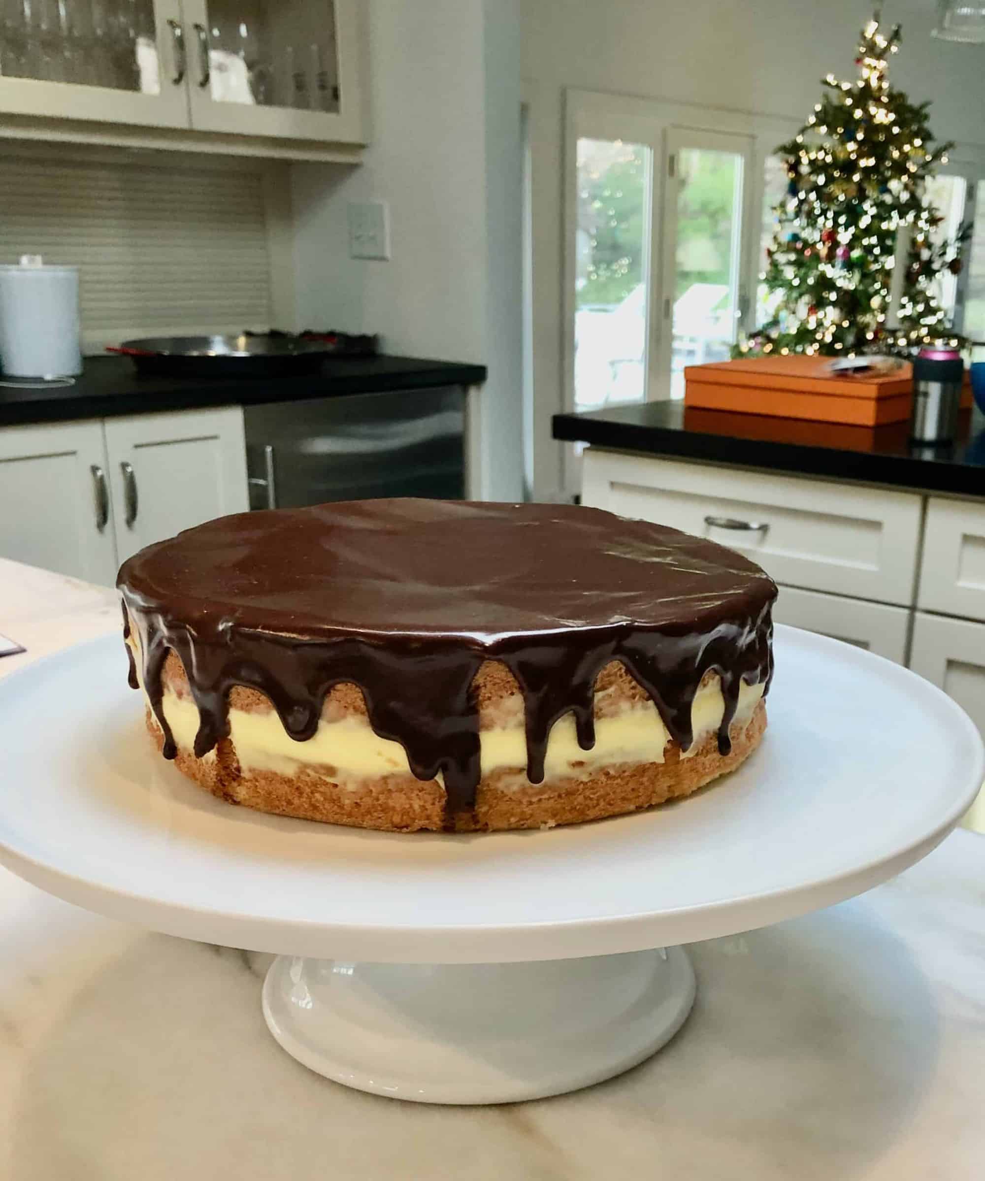 Wicked Good Boston Cream Pie from Cook’s Illustrated