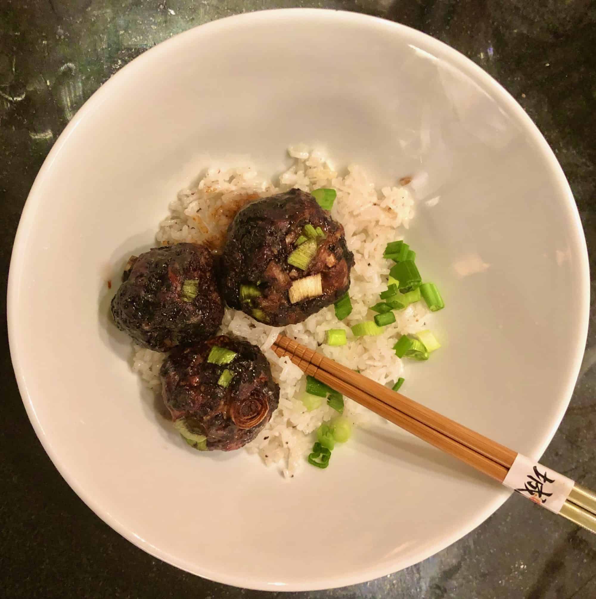 Asian BarbecueStyle Meatballs