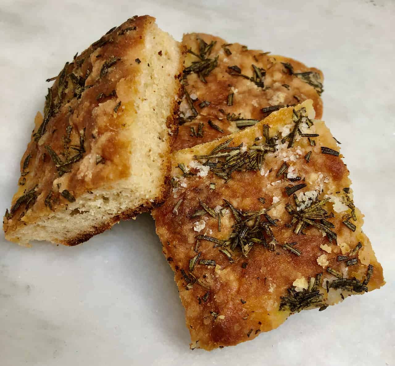 Joanne Chang’s Rosemary and Olive Oil Focaccia from Flour Bakery, Boston.