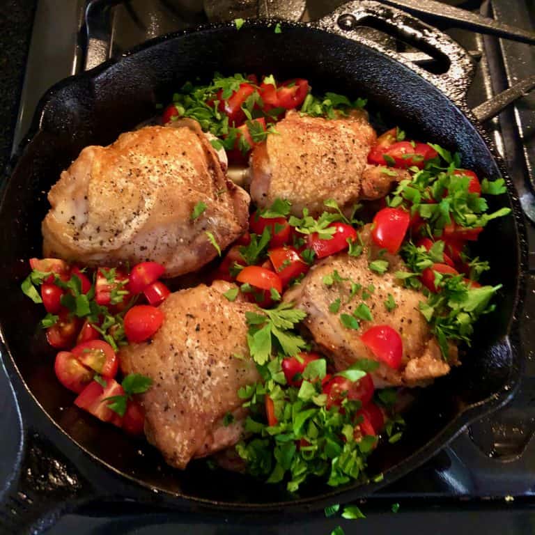 Chef Paul Bocuse’s Poulet au Vinaigre Chicken in Vinegar Sauce and a