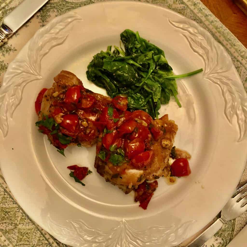 Chef Paul Bocuse’s Poulet au Vinaigre Chicken in Vinegar Sauce and a