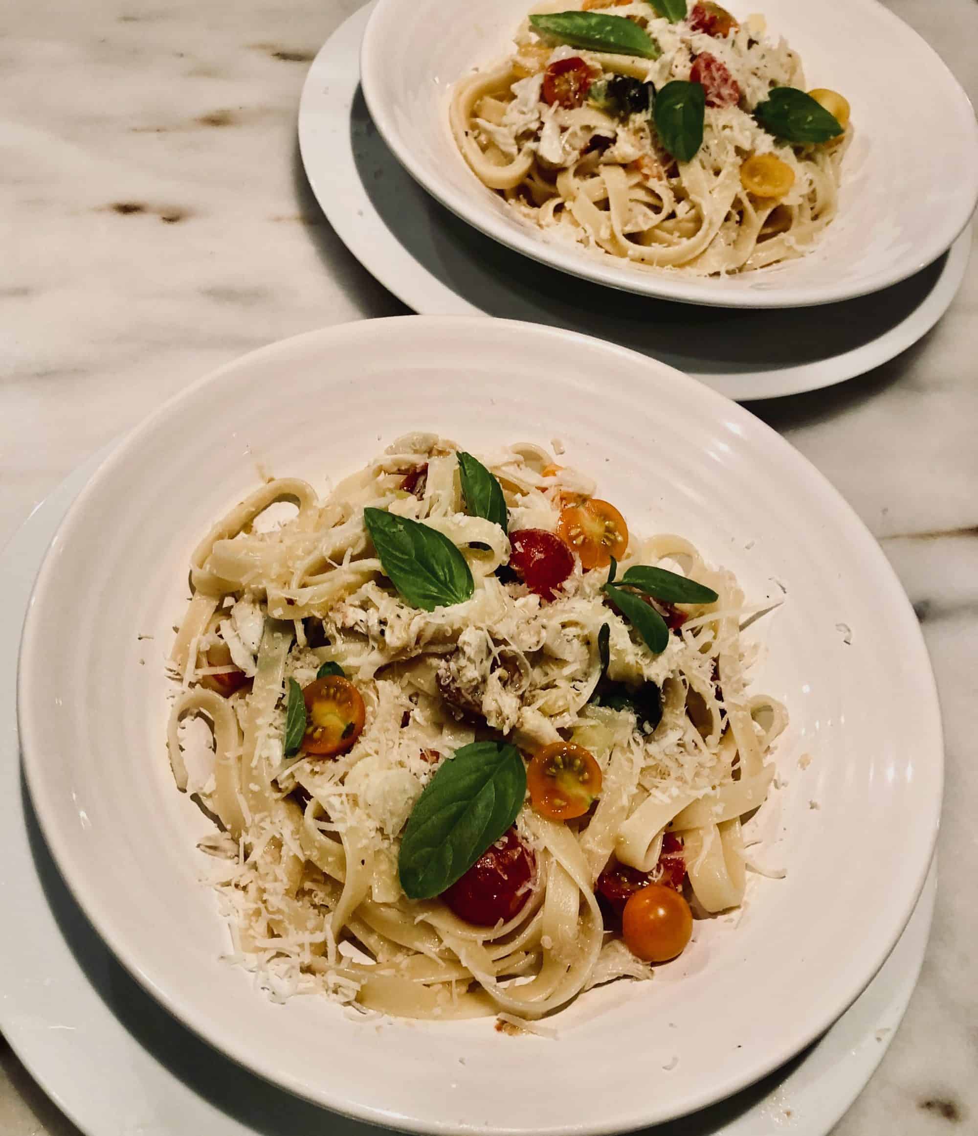 Melissa Clark’s Buttery Crab Pasta with Cherry Tomatoes and Chervil