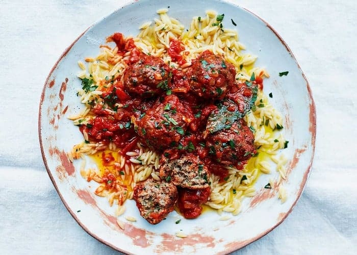 Greek Tomato Meatballs from Yasmin Khan