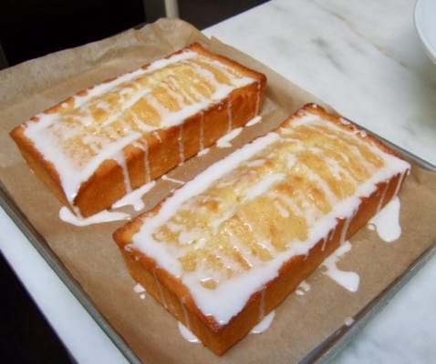 Lemon Lemon Loaf Pound Cake and a reminiscence of Sara Lee.