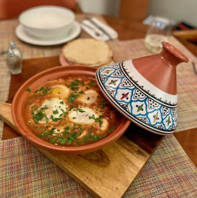 A TAGINE FOR ALL SEASONS: TUNISIAN SHRIMP SHAKSHUKA RECIPE