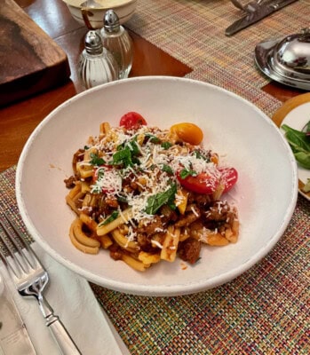 STROZZAPRETI WITH LAMB RAGU