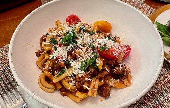 STROZZAPRETI WITH LAMB RAGU