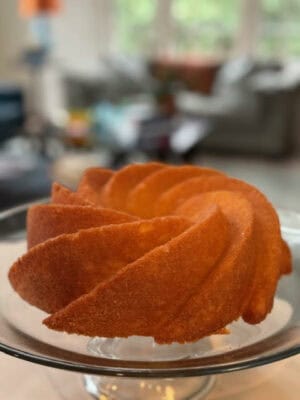 DORIE GREENSPAN AND A BUTTERMILK LEMON BUNDT CAKE
