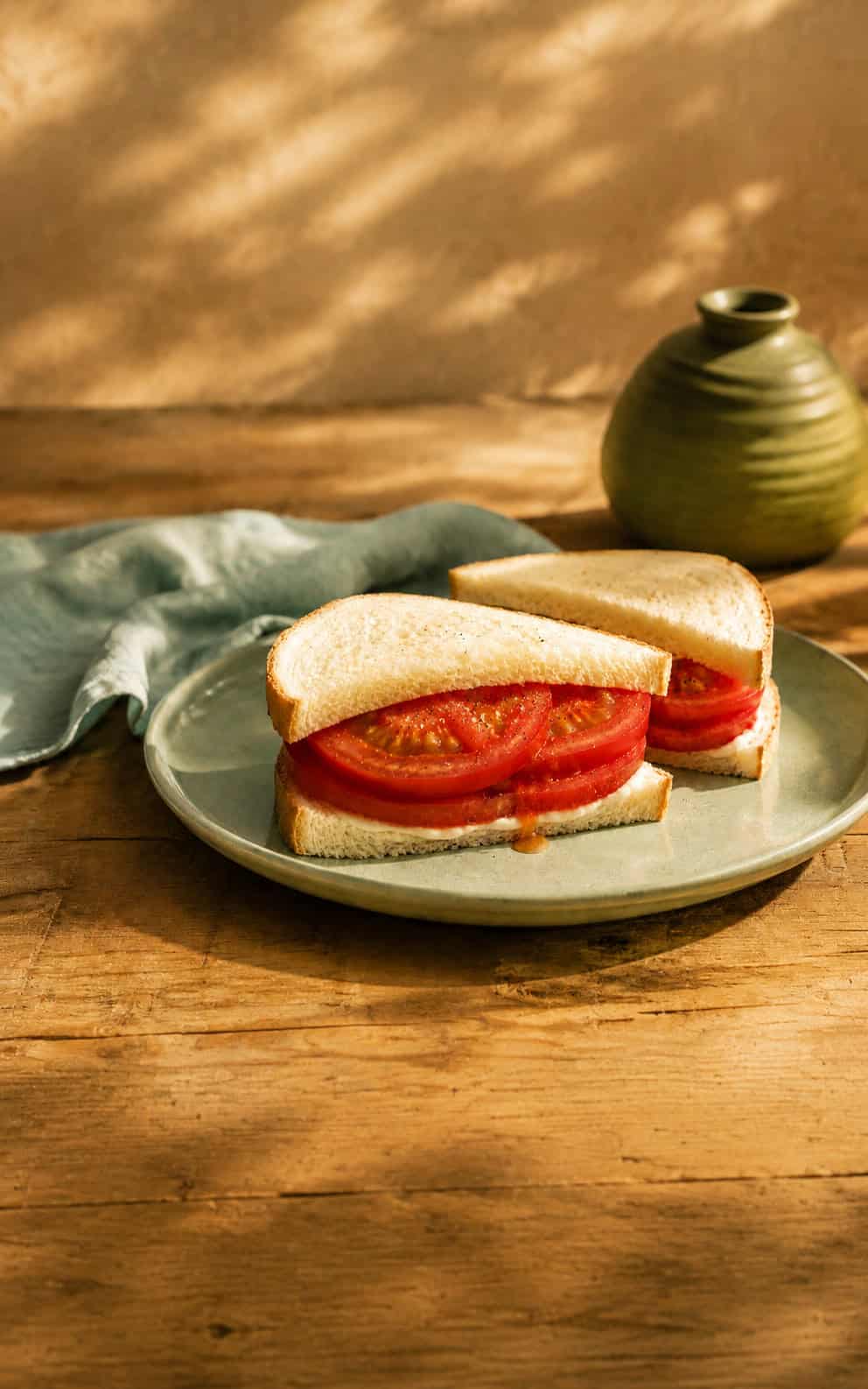 THE TOMATO SANDWICH: BEST EATEN OVER THE SINK